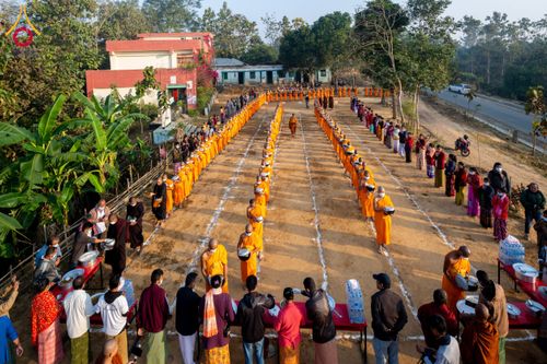 Photo Story ปฐมบรรพชาชาวพุทธมาร์มา บังกลาเทศ Episode 4/5  วันที่ 10 กุมภาพันธ์พ.ศ. 2567