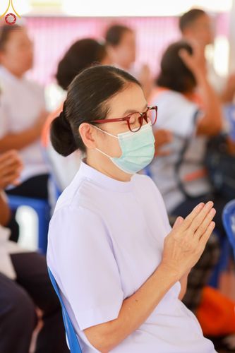 ภาพ No.108541:พิธีทอดผ้าป่าทำนุบำรุงศาสนสถาน ณ วัดบางช้างใต้ ต.บางช้าง อ.สามพราน จ.นครปฐม วันที่ 9 มกราคม พ.ศ. 2567