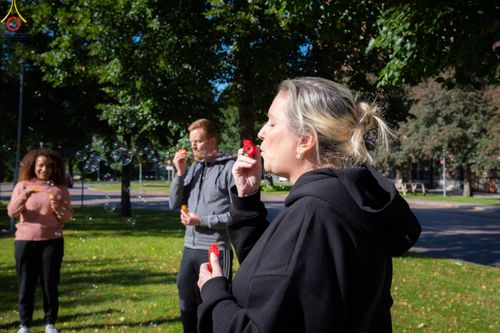 ภาพ No.88299:วัดพระธรรมกายนอร์ธสวีเดน ได้จัดโครงการสอนสมาธิ  1 Day Meditation Retreat วันอาทิตย์ที่ 17 กันยายน พ.ศ. 2566