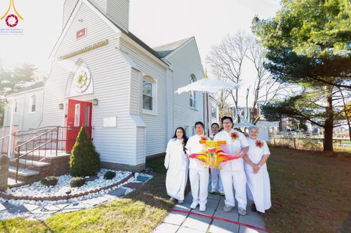 ภาพ No.98130:พิธีทอดกฐินสมปรารถนา วัดพระธรรมกายบอสตัน รัฐแมสซาชูเสตส์ ประเทศสหรัฐอเมริกา วันที่ 19 พฤศจิกายน พ.ศ. 2566