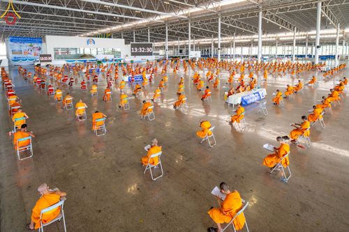 ภาพ No.91333:พิธีสอบธรรมสนามหลวง นักธรรมชั้นตรี วันที่ 23-26 ตุลาคม พ.ศ. 2566 ณ วัดพระธรรมกาย