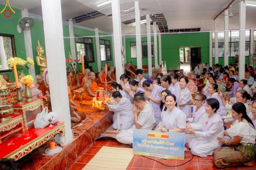 ภาพ No.166117:พิธีทอดกฐิน ณ วัดป่าสามัคคีธรรม จ.อำนาจเจริญ ในโครงการกฐินสามัคคีทั่วไทย 30,000 วัด บูชาธรรม 80 ปี หลวงพ่อธัมมชโย โดยคณะศิษยานุศิษย์วัดพระธรรมกาย วันที่ 20 ตุลาคม พ.ศ. 2567