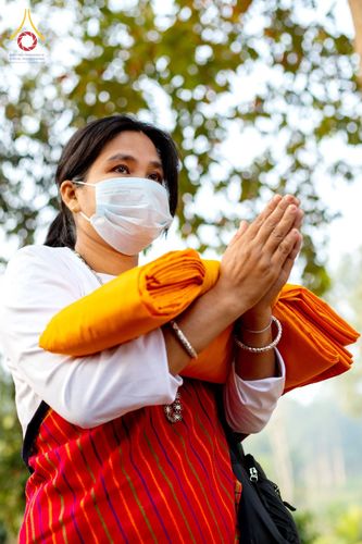 ภาพ No.75901:พิธีบรรพชาสามเณร ณ วัดปันชารี สันติปูร์ อรัญกฏิ เมืองคาร์กาชารี ประเทศบังกลาเทศ วันที่ 10 กุมภาพันธ์ พ.ศ. 2566