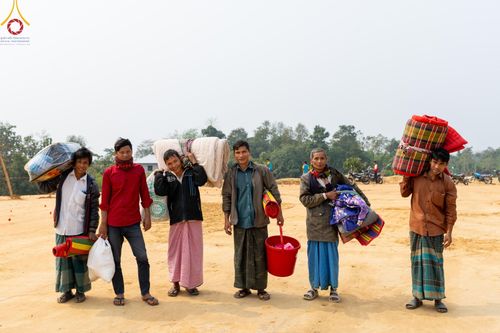 ภาพ No.127569:Photo Story ปฐมบรรพชาชาวพุทธมาร์มา Episode 2/5 วันที่ 6-7 กุมภาพันธ์ พ.ศ. 2567  โครงการบรรพชาครั้งประวัติศาสตร์ แห่งเทือกเขาจิตตะกอง  ครั้งแรกของชาวพุทธมาร์มา บังกลาเทศ บูชาธรรม 80 ปีหลวงพ่อธัมมชโย ณ วัดธัมจักร อรัญกุฏิ เมืองรัมการ์ คาร์กาชารี บังกลาเทศ