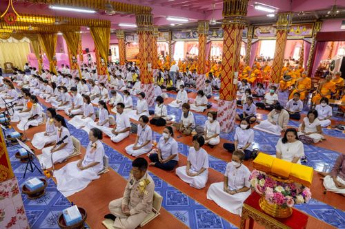 ภาพ No.114599:พิธีทอดผ้าป่าทำนุบำรุงศาสนสถาน ณ วัดตะเคียน ต.บางคูเวียง อ.บางกรวย จ.นนทบุรี วันที่ 18 มกราคม พ.ศ. 2567