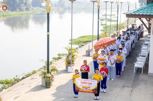ภาพ No.199485:พิธีทอดผ้าป่าทำนุบำรุงศาสนสถาน ณ วัดศิลามูล ตำบลหินมูล อำเภอบางเลน จังหวัดนครปฐม ในโครงการธรรมยาตรา กตัญญูบูชา มหาปูชนียาจารย์ พระมงคลเทพมุนี(สด จนฺทสโร) พระผู้ปราบมาร อนุสรณ์สถาน 7 แห่ง ปีที่ 13 วันที่ 21 มกราคม พ.ศ. 2568