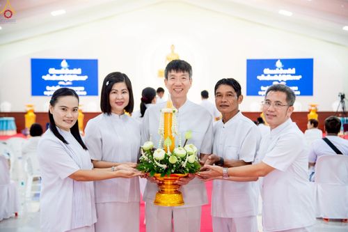 ภาพ No.233350:วันอาทิตย์ที่ 13 กรกฎาคม พ.ศ. 2568 พิธีทอดผ้าป่าสามัคคี "สร้างบ้านพักผู้ปฏิบัติธรรม" ณ ศูนย์ปฏิบัติธรรมจังหวัดระยอง(บ้านช่องลม)