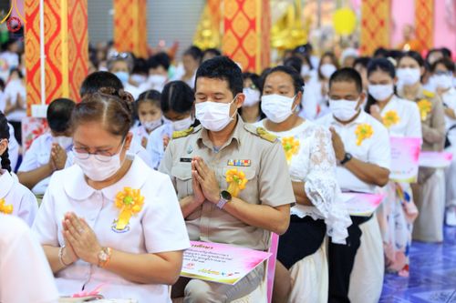 ภาพ No.116410:พิธีถวายสังฆทาน 106 วัด ณ วัดตะเคียน อ.บางกรวย จ.นนทบุรี วันเสาร์ที่ 20 มกราคม พ.ศ. 2567