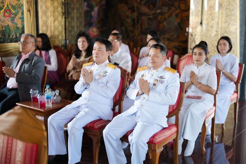 ภาพ No.124038:ผู้รักษาการแทนเจ้าอาวาสวัดมหาจุฬาลงกรณราชูทิศ เมตตาแต่งตั้งให้   “พระมหารณภพ โชติลาโภ” เจ้าอาวาสวัดพระธรรมกายลอนดอน ประเทศอังกฤษ ดำรงตำแหน่งฐานานุกรม ที่ “พระครูวินัยธร” ณ พระอุโบสถกลางน้ำ วัดมหาจุฬาลงกรณราชูทิศ