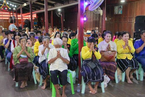 ภาพ No.172632:พิธีทอดกฐิน ณ วัดเฟื้อสุธรรม จ.เพชรบุรี ในโครงการกฐินสามัคคีทั่วไทย 30,000 วัด บูชาธรรม 80 ปี หลวงพ่อธัมมชโย โดยคณะศิษยานุศิษย์วัดพระธรรมกาย วันที่ 27 ตุลาคม พ.ศ. 2567