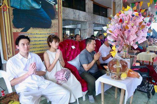 ภาพ No.98382:พิธีทอดกฐินสามัคคีทั่วไทย 5,000 วัด ณ วัดอัมพุวราราม อ.สามโคก จ.ปทุมธานี วันที่ 26 พฤศจิกายน พ.ศ. 2566