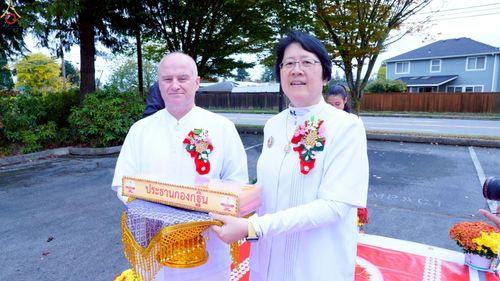 ภาพ No.257291:วันที่ 12 ตุลาคม พ.ศ. 2568 พิธีทอดกฐินสามัคคีประจำปี 2568 ณ วัดพระธรรมกายซีแอตเติล รัฐวอชิงตัน ประเทศสหรัฐอเมริกา 