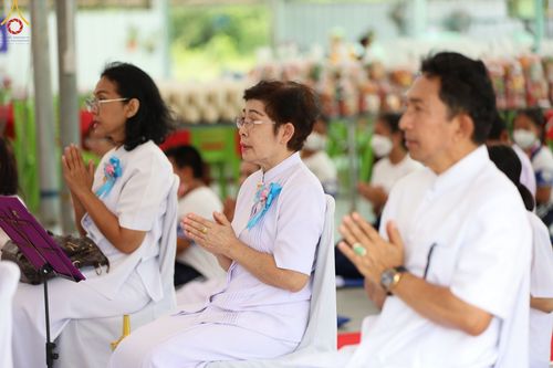 ภาพ No.84854:พิธีทอดผ้าป่าสามัคคีกันสาดคุ้มภัย และกำแพงแก้วเพื่อปกป้องภัยอันตราย จากความไม่สงบในพื้นที่ ณ ศูนย์ปฏิบัติธรรมและอบรมเยาวชนเมืองยะลา  ถนนเวฬุวัน ซอยเศรษฐี วันเสาร์ ที่ ๒๙ กรกฎาคม พ.ศ. ๒๕๖๖