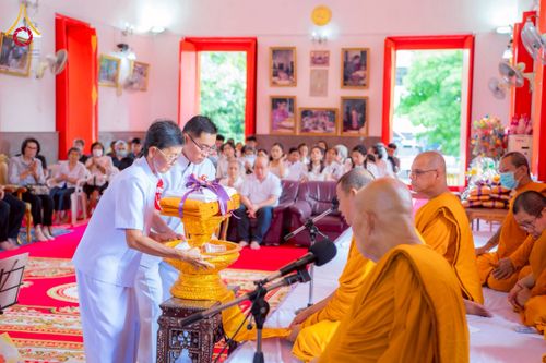 ภาพ No.273903:วันที่ 1 พฤศจิกายน พ.ศ. 2568 พิธีทอดกฐินสามัคคีทั่วไทย ณ วัดศีลขันธาราม อ.โพธิ์ทอง จ.อ่างทอง โดยคณะศิษยานุศิษย์ บูชาธรรม 81 ปี หลวงพ่อธัมมชโย