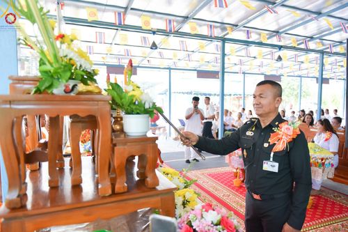 ภาพ No.104639:ทอดผ้าป่าสามัคคี เพื่อสมทบทุนสร้างหอฉัน ๑๑๓ ปี คุณยายอาจารย์มหารัตนอุบาสิกาจันทร์ขนนกยูง ครั้งที่ ๗ ในวันอาทิตย์ ที่ ๒๘ เมษายน พ.ศ. ๒๕๖๗ ณ ศูนย์การศึกษาจอมบึง ต.รางบัว อ.จอมบึง จ.ราชบุรี