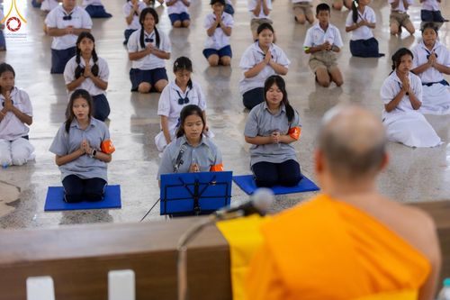 ภาพ No.187404:วันรวมพลังเด็กดี V-star ผู้นำฟื้นฟูศีลธรรมโลก ณ ศูนย์อบรมเยาวชนอุตรดิตถ์ อำเภอทองแสนขัน วันที่ 27 ธันวาคม พ.ศ. 2567