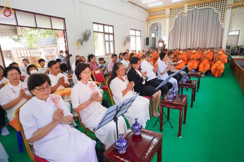 ภาพ No.114704:พิธีทอดผ้าป่าทำนุบำรุงศาสนสถาน ณ วัดปรางค์หลวง ต.บางม่วง อ.บางใหญ่ จ.นนทบุรี วันที่ 18 มกราคม พ.ศ. 2567