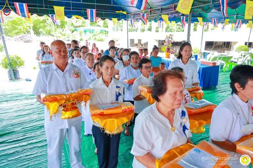 ภาพ No.86753:พิธีทอดผ้าป่าสมทบทุนสร้างอาคารปฏิบัติธรรม  วันอาทิตย์ที่ 26 สิงหาคม พ.ศ. 2566  ณ ศูนย์ปฏิบัติธรรมสวนผึ้ง จ.ราชบุรี