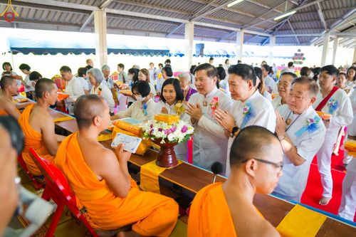 ภาพ No.94135:พิธีทอดกฐิน เพื่อสร้างกำแพงแก้วรอบวัด ณ วัดทุ่งเจริญธรรม อ.อมก๋อย จ.เชียงใหม่ วันที่ 10 พฤศจิกายน พ.ศ. 2566