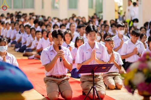 ภาพ No.102682:วันรวมพลังเด็กดี V-Star คนดีศรีชัยภูมิ จังหวัดชัยภูมิ ณ วัดไพรีพินาศ อ.เมือง จ.ชัยภูมิ วันที่ 1 ธันวาคม พ.ศ. 2566