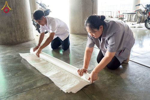 ภาพ No.217633:วันที่ 2-14 เมษายน พ.ศ. 2568 เจ้าหน้าที่เตรียมงานวันคุ้มครองโลก ชุดที่ 1 วัดพระธรรมกาย จ.ปทุมธานี