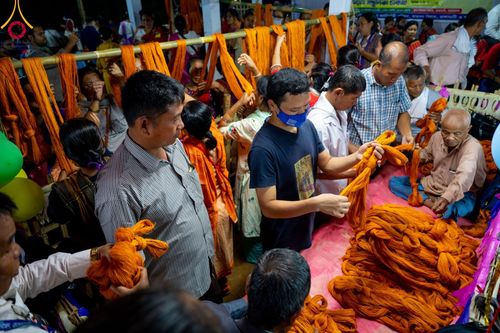 ภาพ No.98617:พิธีทอดกฐินสมทบวัดกัลยาณมิตรต่างประเทศ ณ วัดราชบัณนะวิหาร เมืองรังกามาติ ประเทศบังกลาเทศ วันศุกร์ที่ 24 พฤศจิกายน พ.ศ. 2566