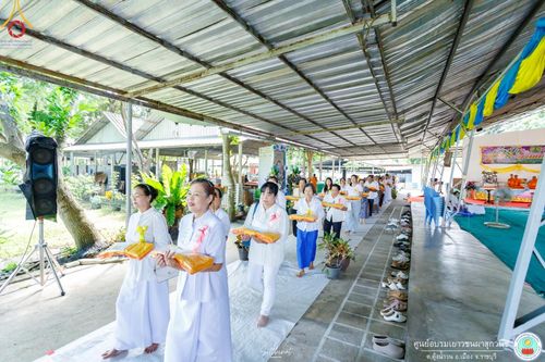 ภาพ No.161800:พิธีทอดผ้าป่าสามัคคี เพื่อปรับปรุงห้องน้ำ และระบบน้ำ รองรับการสร้างศาสนทายาท ณ ศูนย์อบรมเยาวชนผาสุกวนิช อำเภอเมืองราชบุรี จังหวัดราชบุรี วันอาทิตย์ที่ 13 ตุลาคม พ.ศ. 2567