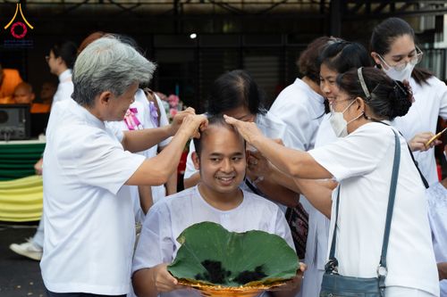 ภาพ No.135723:พิธีปลงผมธรรมทายาท โครงการบรรพชาและอุปสมบทหมู่ รุ่นบูชาธรรม 80 ปี หลวงพ่อธัมมชโย ณ หมู่บ้านบรรลุธรรม วัดพระธรรมกาย วันที่ 7 เมษายน พ.ศ. 2567