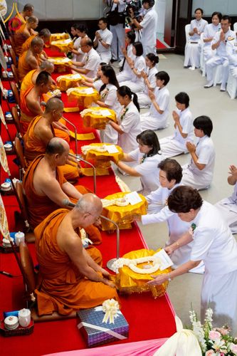 ภาพ No.231253:วันพฤหัสบดีที่ 3 กรกฏาคม พ.ศ. 2568 พิธีมุทิตาสักการะพระภิกษุนาคหลวง พระมหาพนาวัฒน์ ธมฺมนฺตคามี (จันทร์เผือก) เปรียญธรรม ๙ ประโยค ณ วัดพระธรรมกาย ปทุมธานี