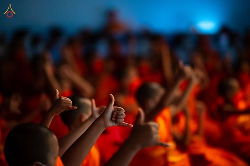 ภาพ No.80450:องค์กรภาคีเครือข่าย "บวร" จังหวัดปทุมธานี ศึกษาดูงานโครงการบรรพชาสามเณรฟื้นฟูพระพุทธศาสนาทั่วไทย ชมนิทรรศการ และสื่อนวัตกรรมพระพุทธศาสนาภาพยนต์ 3 มิติ - จักรวาลนฤมิต เรื่อง "พระสัมมาสัมพุทธเจ้า พระบรมศาสดาเอกของโลก" วันศุกร์ที่ 28 เมษายน พ.ศ.2566