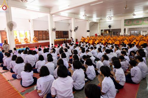 พิธีทอดผ้าป่าทำนุบำรุงศาสนสถาน ณ วัดเกิดการอุดม ต.คลองสาม อ.คลองหลวง จ.ปทุมธานี วันที่ 17 มกราคม พ.ศ. 2567