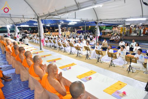 ภาพ No.118877:พิธีถวายภัตตาหารเป็นสังฆทาน แด่คณะพระธรรมยาตรา ปีที่ 12 วันที่ 26 มกราคม พ.ศ. 2567 ณ อนุสรณ์สถานบางปลา จ.นครปฐม