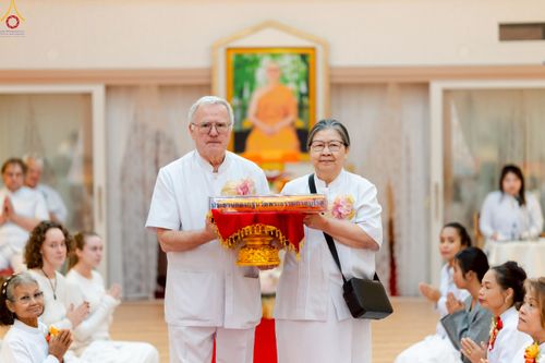 ภาพ No.254102:วันที่ 12 ตุลาคม พ.ศ. 2568 พิธีทอดกฐินวัดพระธรรมกายบูโรส ประเทศสวีเดน