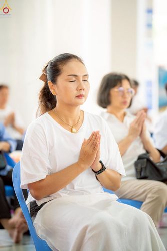 ภาพ No.247392:วันจันทร์ที่ 22 กันยายน พ.ศ. 2568 (วันพระ แรม 15 ค่ำ เดือน 10) พิธีบุพเปตพลี ครั้งที่ 170 ร่วมอุทิศบุญแด่หมู่ญาติที่ล่วงลับไปแล้ว และสืบทอดอายุพระพุทธศาสนา ณ หอฉันคุณยายอาจารย์ฯ วัดพระธรรมกาย