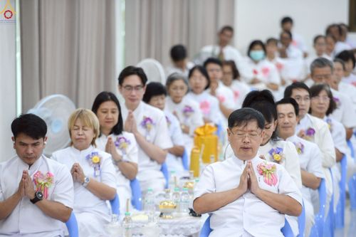 ภาพ No.241311:วันอาทิตย์ที่ 24 สิงหาคม พ.ศ.2568 พิธีปฐมผ้าป่าสถาปนาองค์พระเจดีย์เพื่อสร้างสันติภาพโลก พิธีไถ่ชีวิตโค สร้างมหากุศลด้วยการให้ชีวิตสัตว์เป็นทาน ณ ศูนย์ปฏิบัติธรรมสระบุรี อ.พระพุทธบาท จ.สระบุรี