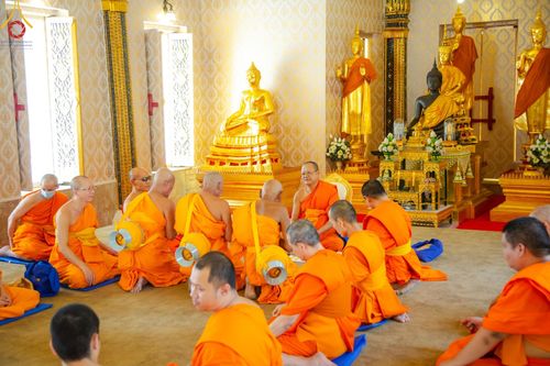 ภาพ No.184645:โครงการบรรพชาอุปสมบทหมู่ บูชาธรรมมหาปูชนียาจารย์ ณ วัดพระพุทธบาท ราชวรมหาวิหาร ต.ขุนโขลน อ.พระพุทธบาท จ.สระบุรี  วันที่ 8 ธันวาคม พ.ศ. 2567