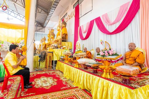 ภาพ No.167071:พิธีทอดกฐิน ณ วัดอัยยิการาม จ.ปทุมธานี ในโครงการกฐินสามัคคีทั่วไทย 30,000 วัด บูชาธรรม 80 ปี หลวงพ่อธัมมชโย โดยคณะศิษยานุศิษย์วัดพระธรรมกาย วันที่ 23 ตุลาคม พ.ศ. 2567