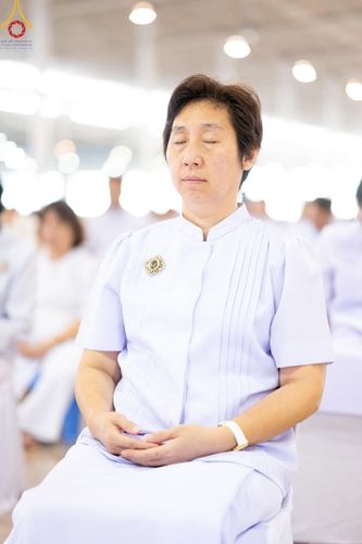 ภาพ No.159168:พิธีบูชาข้าวพระ ในวันอาทิตย์ต้นเดือน วันที่ 6 ตุลาคม พ.ศ. 2567 ณ สภาธรรมกายสากล วัดพระธรรมกาย