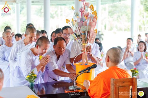 ภาพ No.158765:พิธีทอดผ้าป่า ศูนย์ปฏิบัติธรรมสวนผึ้ง จ.ราชบุรี วันที่ 15 กันยายน พ.ศ. 2567