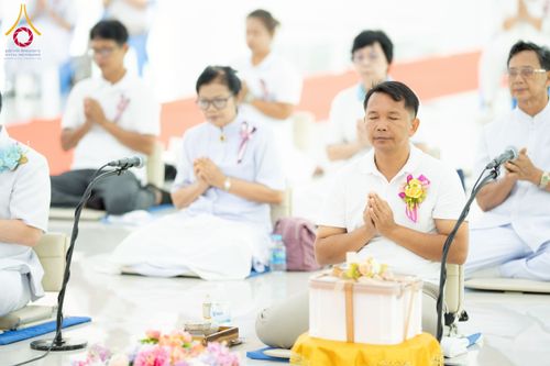 ภาพ No.238618:วันอาทิตย์ที่ 17 สิงหาคม พ.ศ. 2568 พิธีทอดผ้าป่าบำรุงศูนย์อบรมเยาวชนนครปฐม ครบรอบ 14 ปี และพิธีปลูกต้นไม้รอบสระเศรษฐี ณ ศูนย์อบรมเยาวชนนครปฐม