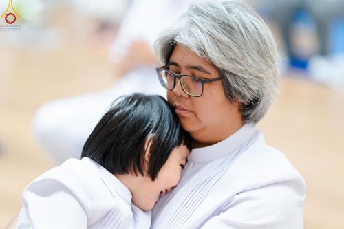 ภาพ No.206900:พิธีถวายโคมมาฆประทีป น้อมถวายเป็นพุทธบูชา แด่คณะพระภิกษุ สามเณร วัดพระธรรมกาย วันอาทิตย์ที่ 9 กุมภาพันธ์ พ.ศ. 2568 ณ ห้องแก้วสารพัดนึก 2 สภาธรรมกายสากล วัดพระธรรมกาย จังหวัดปทุมธานี