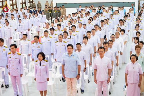 ภาพ No.237739:พิธีถวายเครื่องราชสักการะและวางพานพุ่ม และพิธีจุดเทียนถวายพระพรชัยมงคล เนื่องในโอกาสวันเฉลิมพระชนมพรรษา สมเด็จพระนางเจ้าสิริกิติ์ พระบรมราชินีนาถ พระบรมราชชนนีพันปีหลวง วันอังคารที่ 12 สิงหาคม พ.ศ. 2568  ณ อาคารปลูกศรัทธา 2 วัดพระธรรมกาย