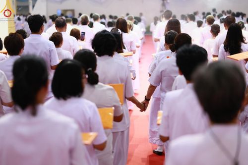 ภาพ No.160132:พิธีทอดผ้าป่าสมทบกฐินวัดพระธรรมกาย และสมทบกฐิน 30,000 วัดทั่วไทย ครั้งที่ 3 ณ สภาธรรมกายสากล วัดพระธรรมกาย วันพฤหัสบดีที่ 10 ตุลาคม พ.ศ. 2567