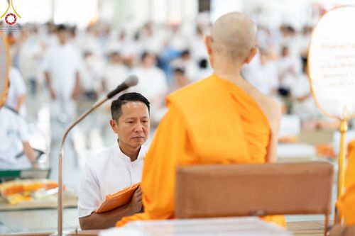 ภาพ No.151989:พิธีบุพเปตพลี ครั้งที่ 155 ร่วมอุทิศบุญแด่หมู่ญาติที่ล่วงลับไปแล้ว และสืบทอดอายุพระพุทธศาสนา วันจันทร์ที่ 2 กันยายน พ.ศ. 2567 (วันพระ แรม 14 ค่ำ เดือน 9) ณ หอฉันคุณยายอาจารย์ฯ วัดพระธรรมกาย