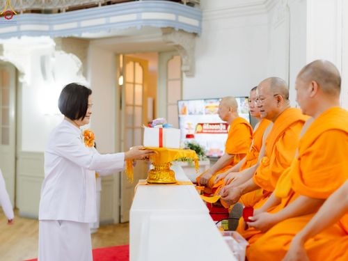 ภาพ No.269230:วันอาทิตย์ที่ 26  ตุลาคม พ.ศ. 2568 พิธีทอดกฐินวัดพระธรรมกายนอร์ธสวีเดน ประเทศสวีเดน 