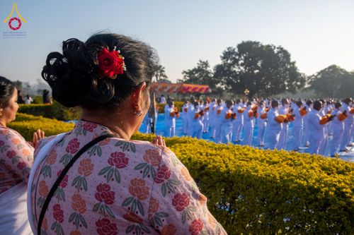 ภาพ No.130475:พิธีบรรพชาธรรมทายาท ในโครงการบรรพชา 1,250 รูป ณ แดนประสูติ สวนลุมพินี ประเทศเนปาล วันที่ 9 มีนาคม พ.ศ. 2567
