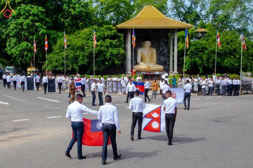 ภาพ No.139868:PhotoStory มหาศรัทธา ธรรมยาตราศรีลังกา EP.2 พิธีเปิดโครงการสยาม-ลังกา ธรรมยาตรา ฉลองเทศกาลวิสาขบูชาแห่งชาติ ศรีลังกา บูชาธรรม 80 ปีหลวงพ่อธัมมชโย เมื่อวันที่ 17 พฤษภาคม พ.ศ. 2567