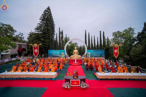 วิสาขบูชานานาชาติ วัดพระธรรมกายแคลิฟอร์เนีย ประเทศสหรัฐอเมริกา วันพุธที่ 22 พฤษภาคม พ.ศ. 2567