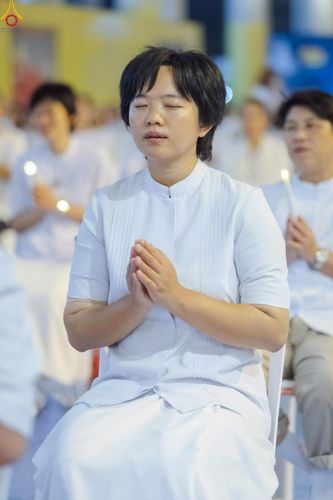 ภาพ No.244415:วันที่ 7 กันยายน พ.ศ. 2568 พิธีฉลองชัยสวดมนต์บทธัมมจักกัปปวัตตนสูตร 7,681,108,108 จบ ณ มหารัตนวิหารคด วัดพระธรรมกาย