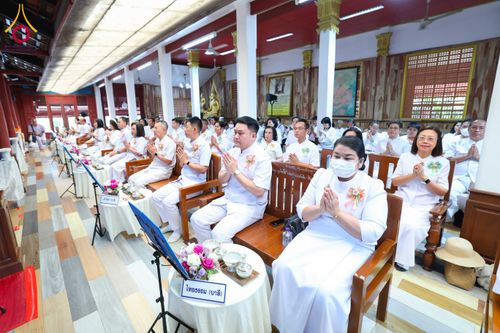 ภาพ No.303335:วันที่ 23 มกราคม พ.ศ. 2569 พิธีเจริญพุทธมนต์ปฏิบัติธรรม มอบทุนการศึกษา  ถวายสังฆทาน 109 วัด เพื่อถวายเป็นพุทธบูชา เพื่อขับเคลื่อนโครงการหมู่บ้านรักษาศีล 5 โดยคณะสงฆ์จังหวัดนครปฐม คณะศิษยานุศิษย์วัดพระธรรมกาย โครงการธรรมยาตรา ปีที่ 14 ณ วัดบางปลา อำเภอบาง